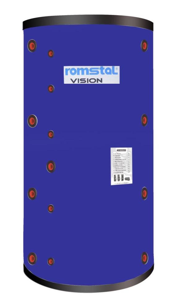 Acumulator Romstal Vision, 800 L, montaj vertical - Primstal Central SRL